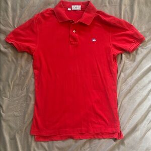 Southern Tide Vibrant Red Polo Shirt